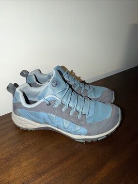 MERRELL Womens Hiking Lulea Blue Hiking Outdoor Running Shoe Size 8.5 J84834